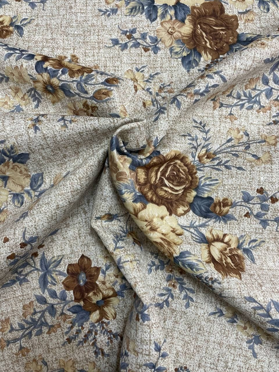 Cotone Loneta Sanderson Floreale - WorldTessuti