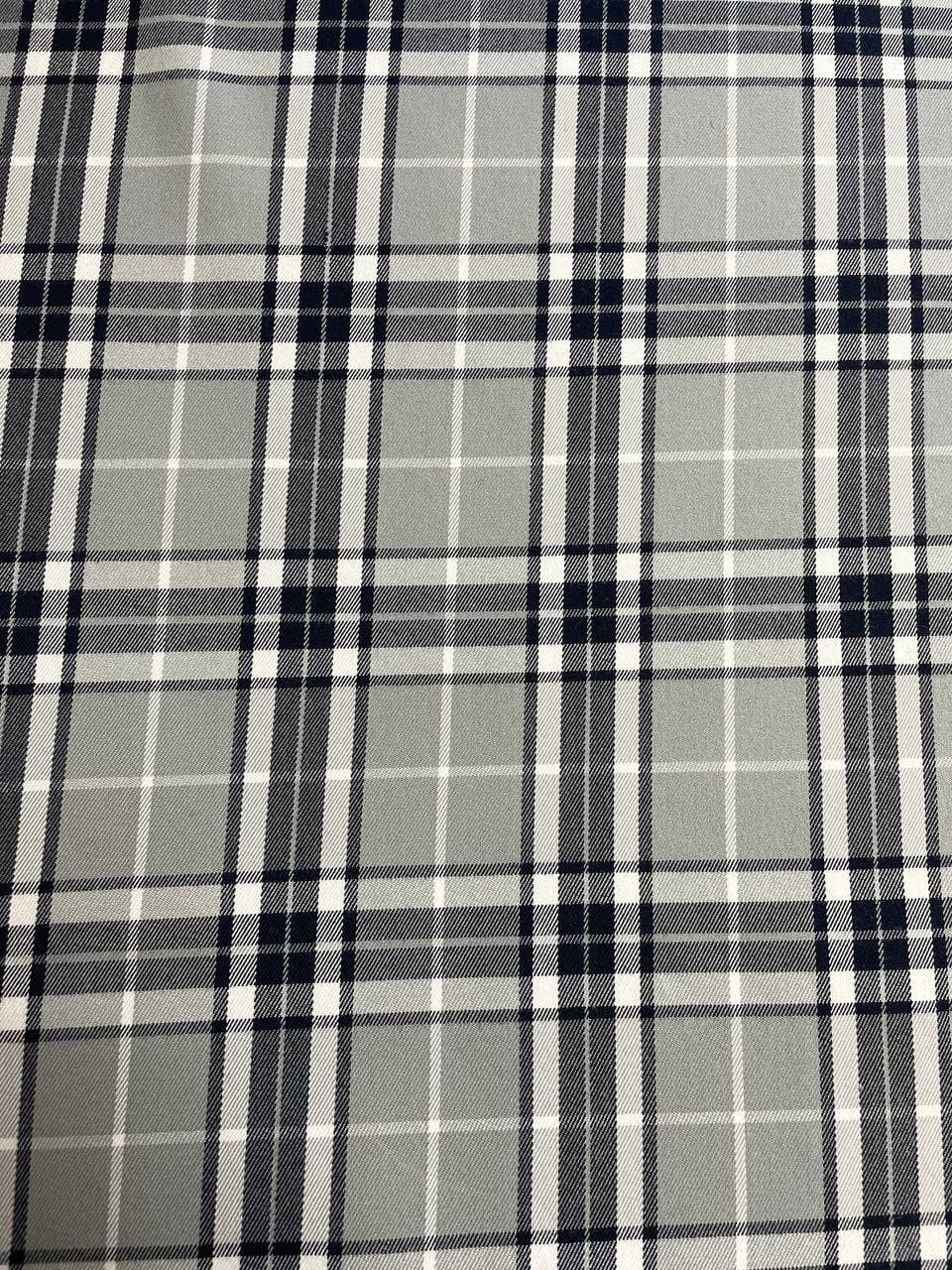 Tartan Scozzese Quadro Multicolor Quadro Grigio - WorldTessuti