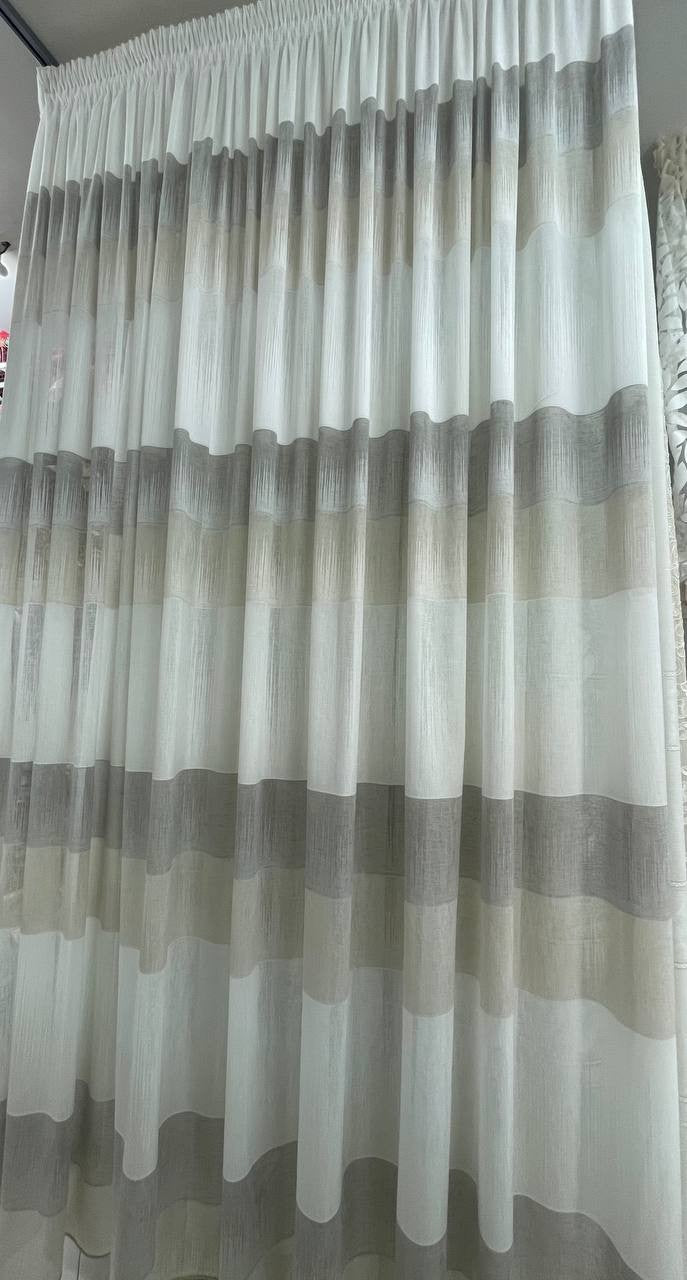 TENDA BARRè BEIGE TORTORA 4,00X3,00 COLL.VIA ROMA GIA CUCITA