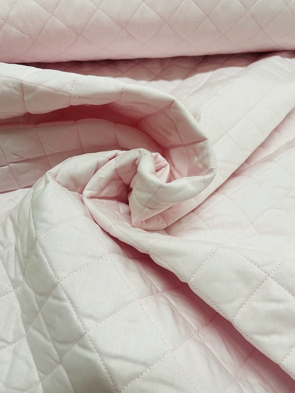 Tessuto Cotone Trapuntato Doubleface Rombi - WorldTessuti