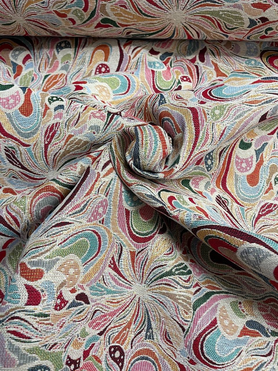 Gobelin Arredamento Floreale Stilizzato - WorldTessuti
