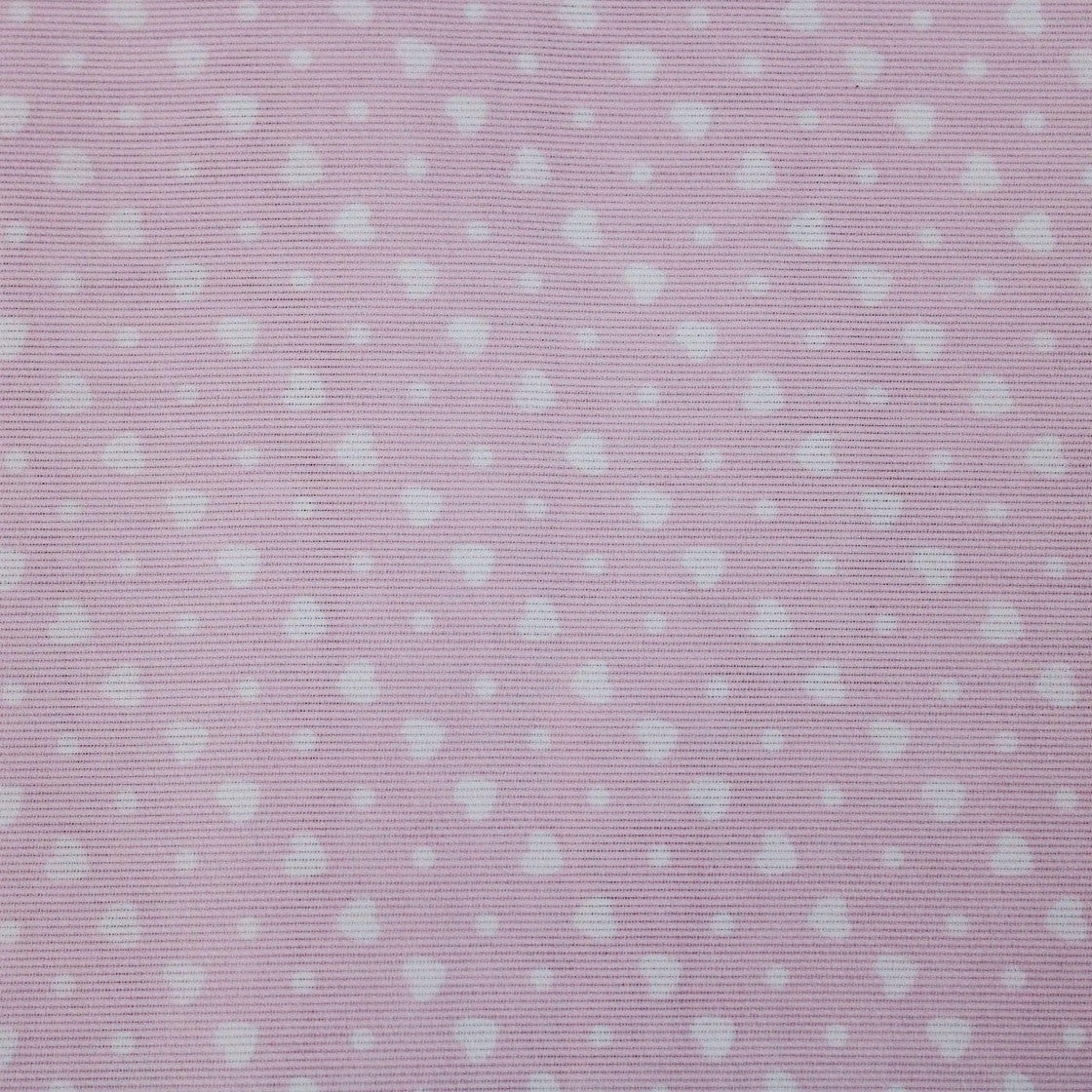 Cotone Piquet Millerighe Cuoricino Pois - WorldTessuti