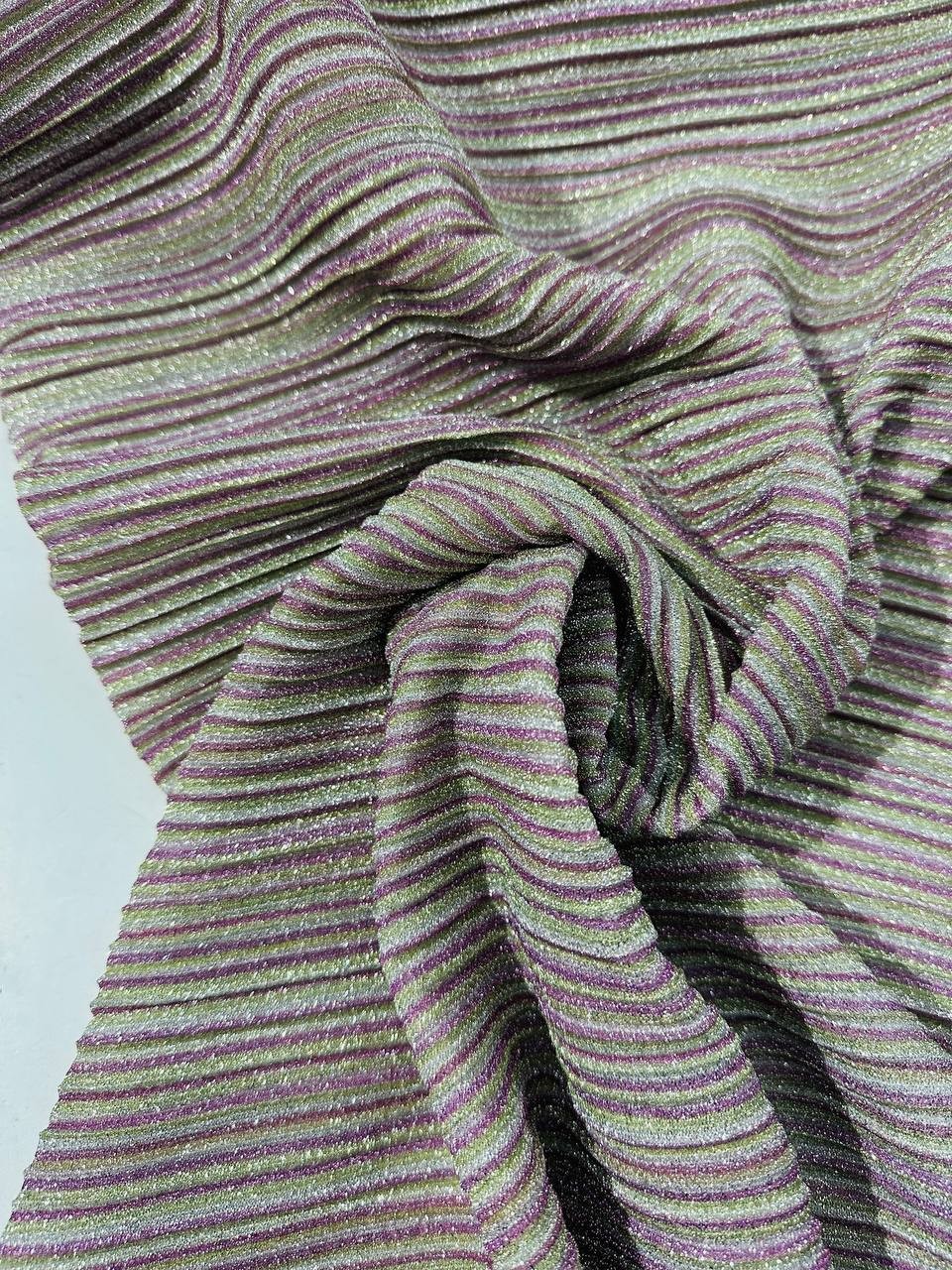Maglia Plissè multicolor Glitter