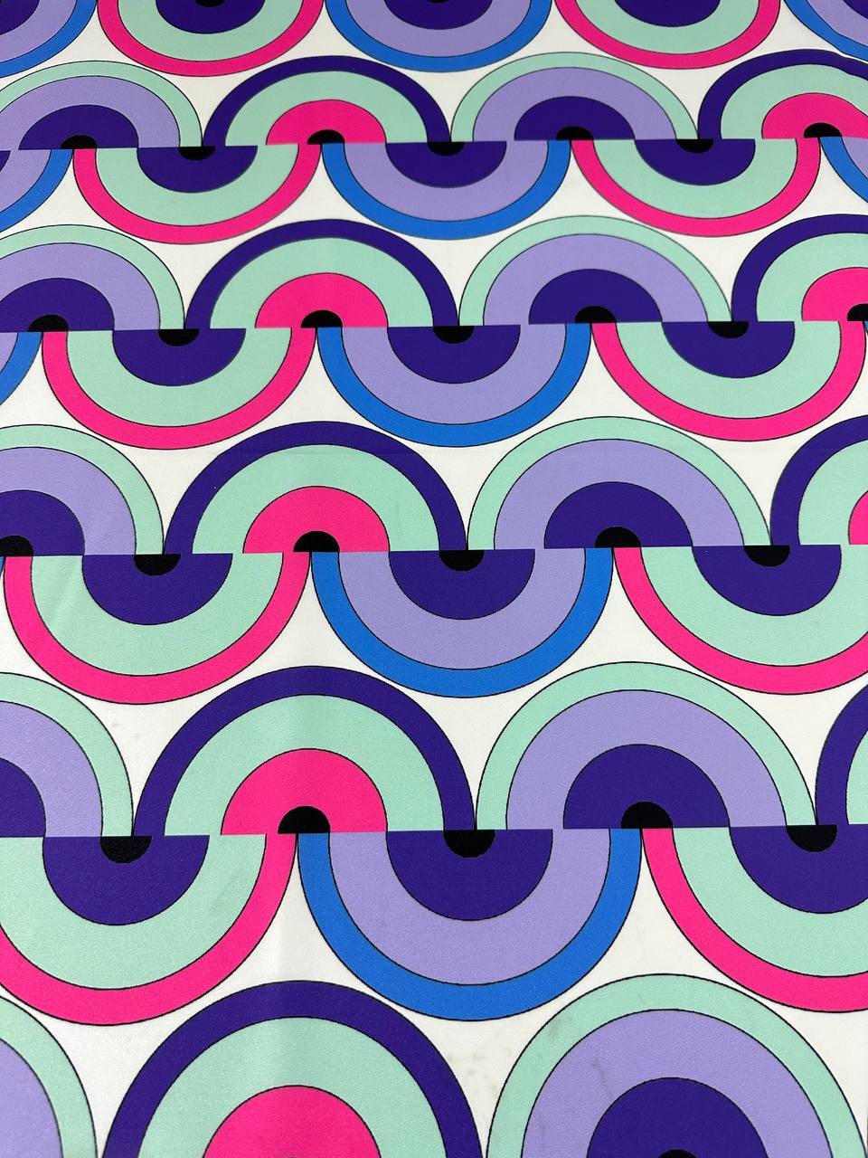 Satin Abstrat Arcobaleno 3,00x1,50 Variante 2