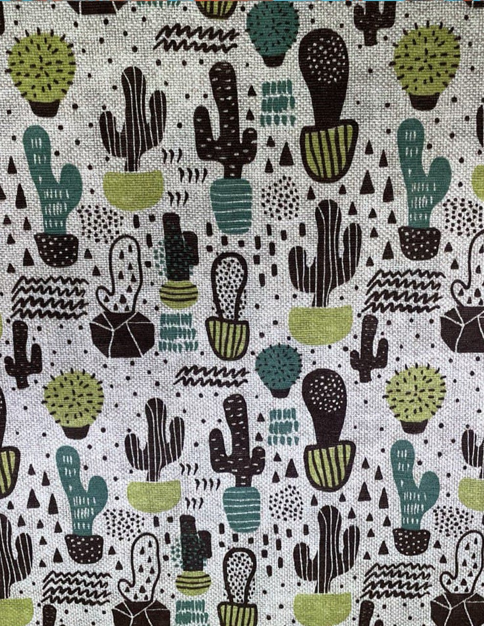 Scampolo Tessuto Cotone Arredo Cactus 270X280 - WorldTessuti
