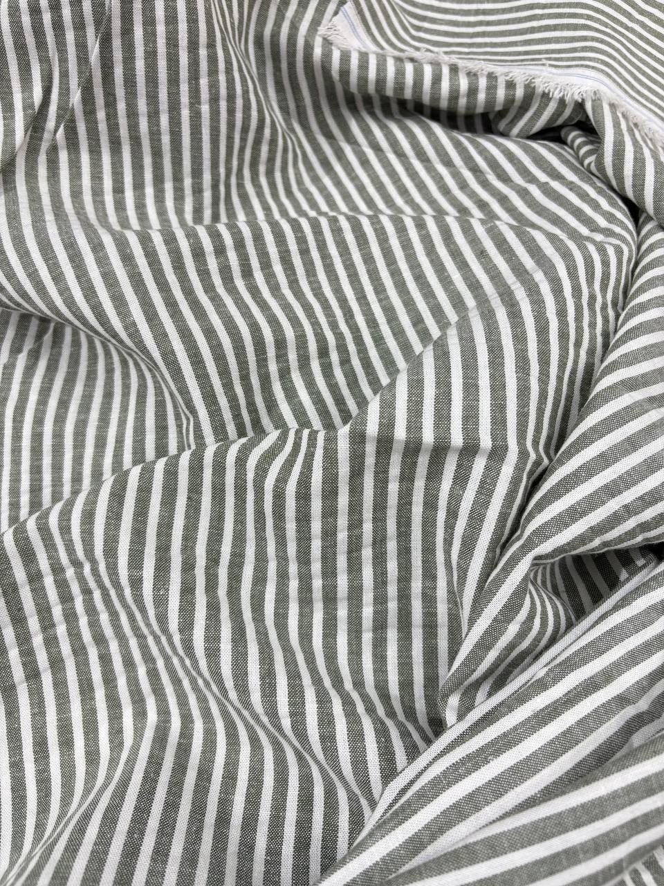 Tessuto cotone lino e cotone GRIGIO CHIARO MELANGE
