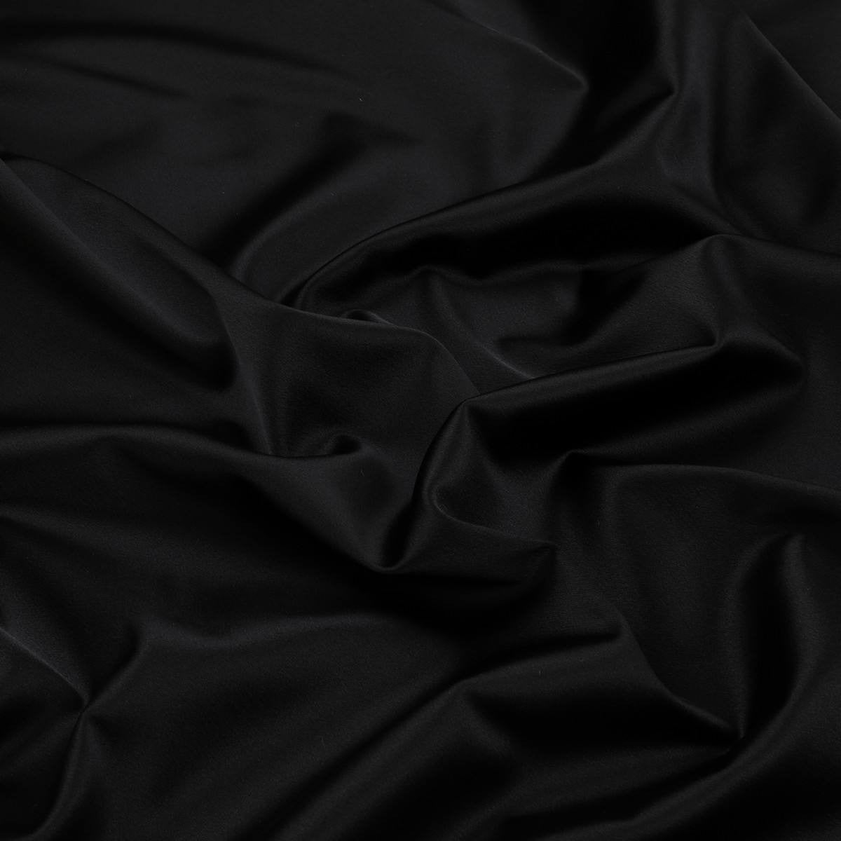 Duchesse Rasone Elastica Nero (SOTTOPREZZO) - WorldTessuti