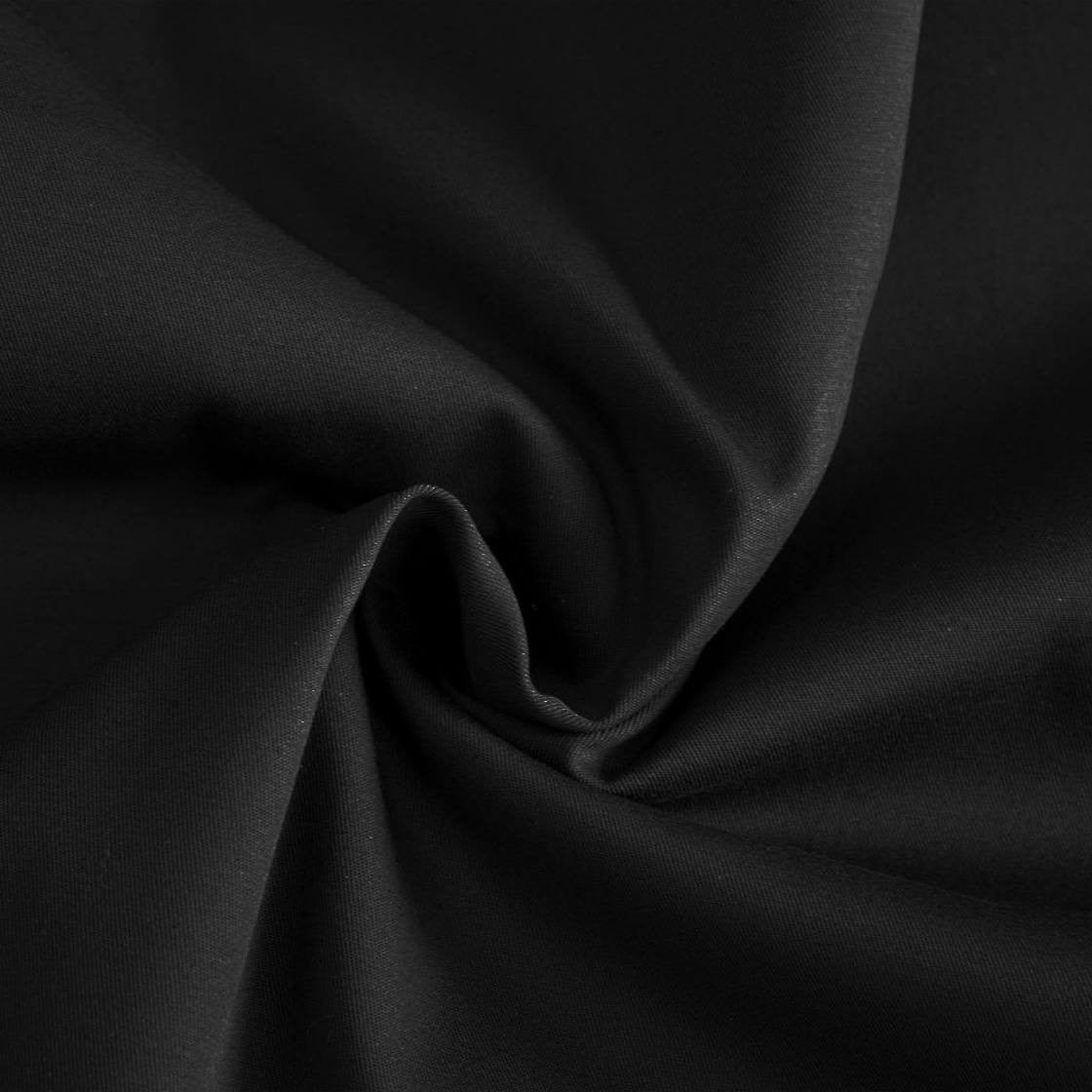 Gambardina di Cotone Elastica NERO (SOTTOPREZZO)