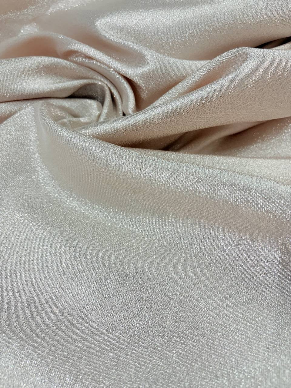 Broccato Glitter Boreale Rosa Cipria