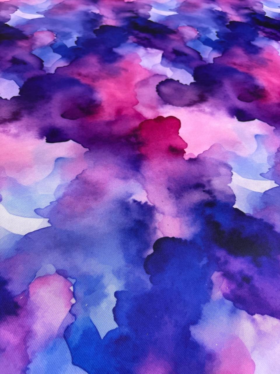 Tessuto MIKADO SFUMATO VIOLACEO