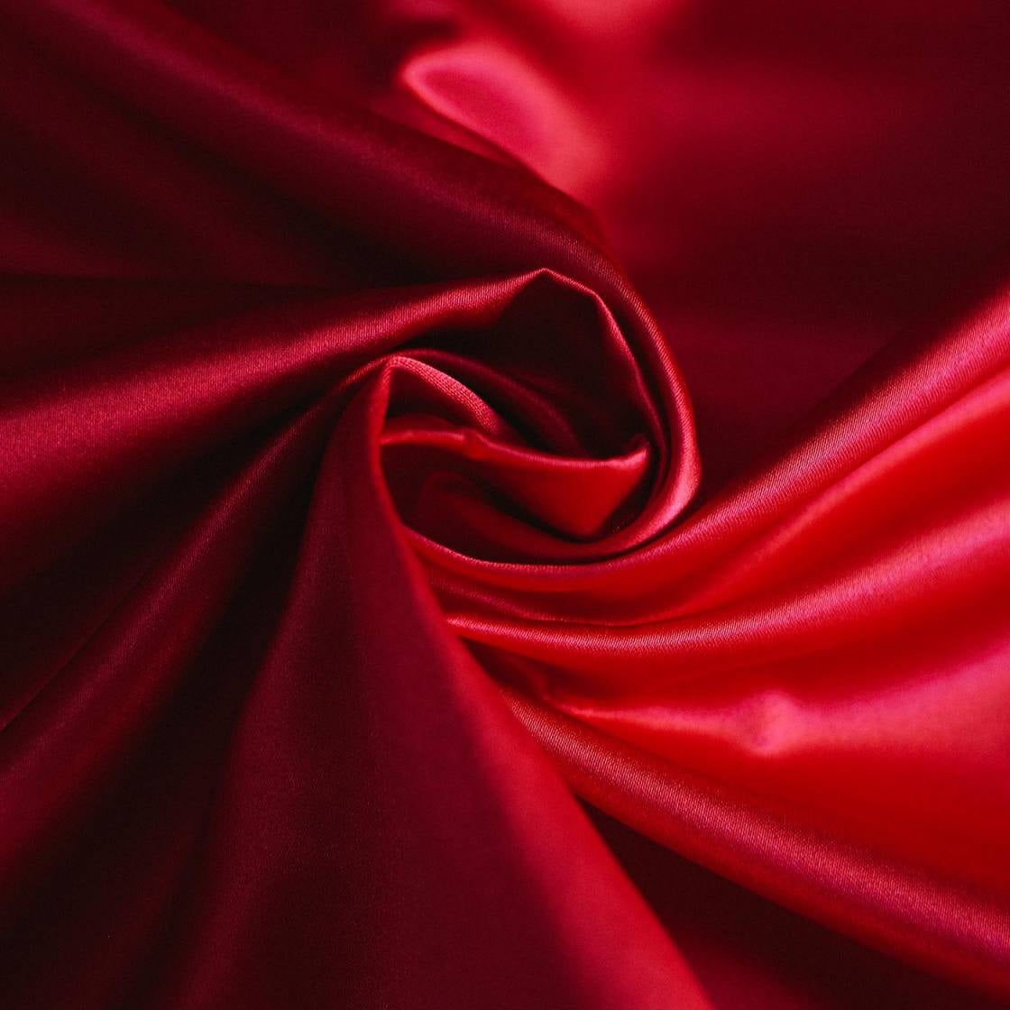 Duchesse Tessuto Unito Rosso