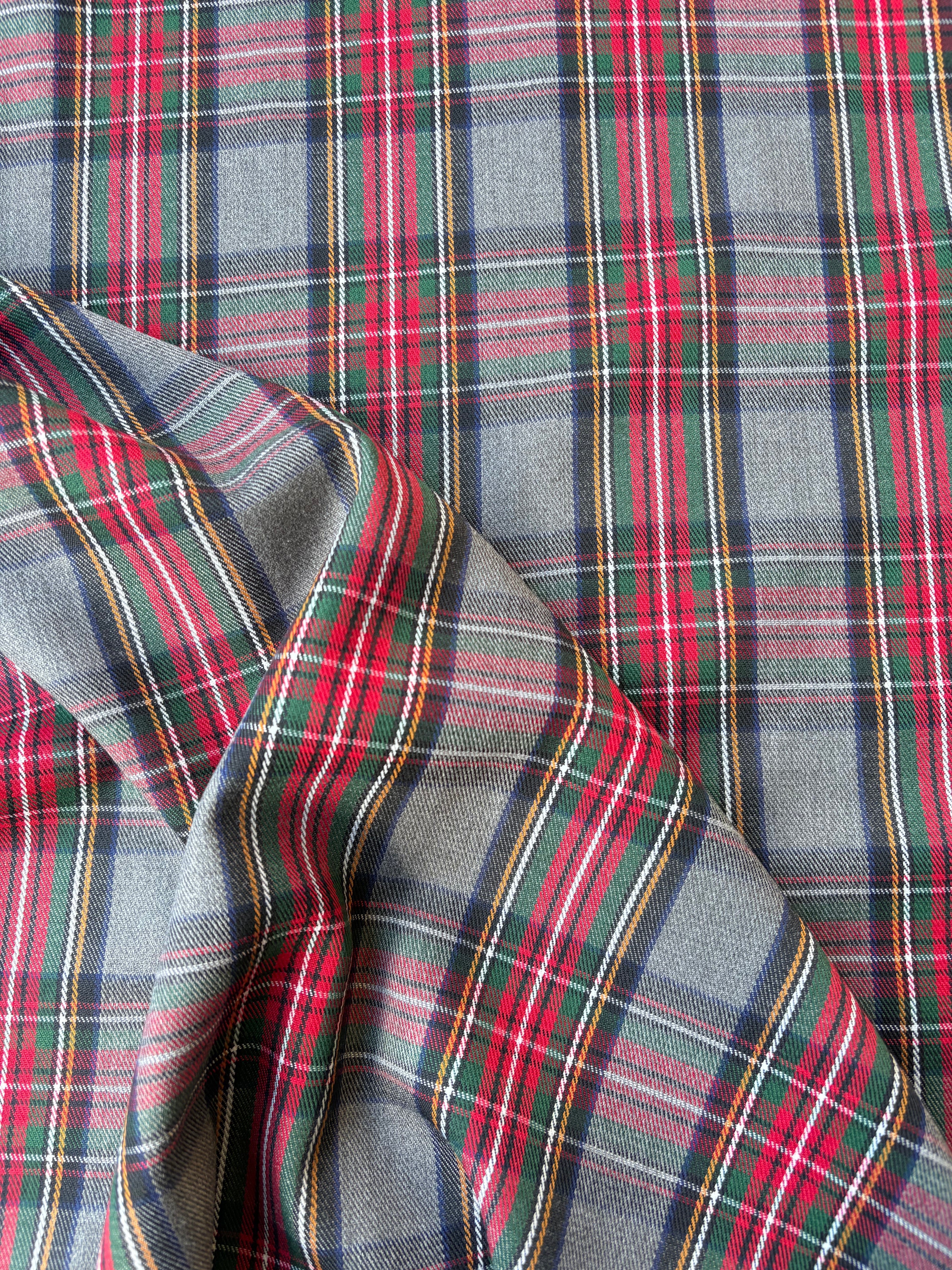 Tartan Scozzese Quadrone Grigio Rosso Scozzese Kilt