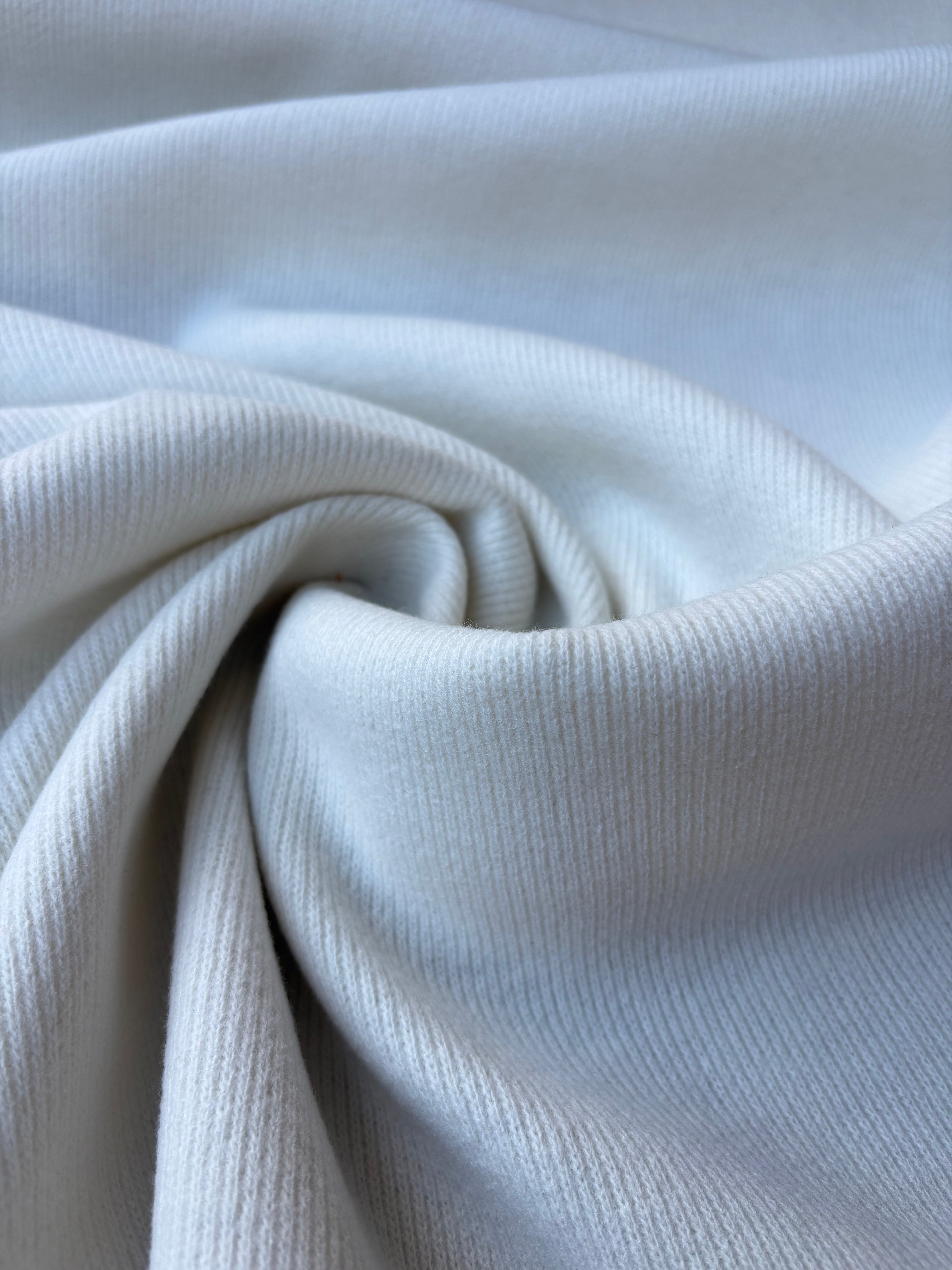Maglia Neve Costine Misto Lana elastica(SOTTOPREZZO)