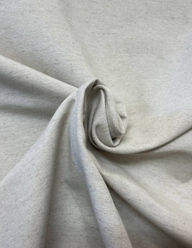 Tessuto cotone bianco