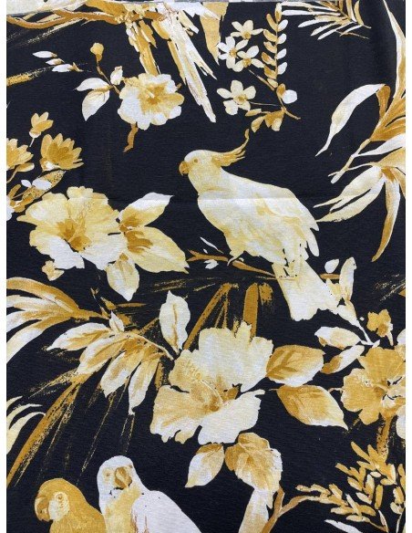 Scampolo Tessuto Pappagallo Barocco Cotone LONETA Arredo 270X280