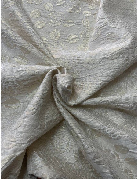 Broccato Floreale Panna Venice