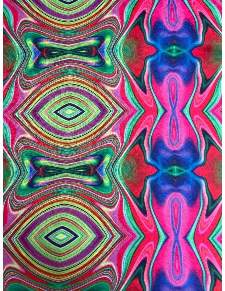 Broccato Stile Missoni Multicolor Geometrico