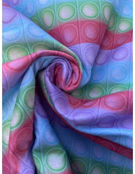 Pannolenci Stampato POP ART MULTICOLOR