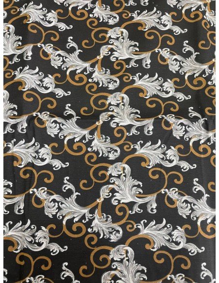 Scampolo Tessuto Cotone LONETA Barocco Maculato 260X280