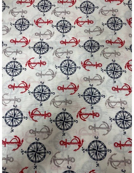 Scampolo Cotone Ancore Loneta 2,70X1,40