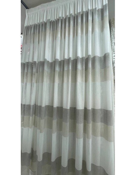 TENDA BARRè BEIGE TORTORA 4,00X3,00 COLL.VIA ROMA GIA CUCITA