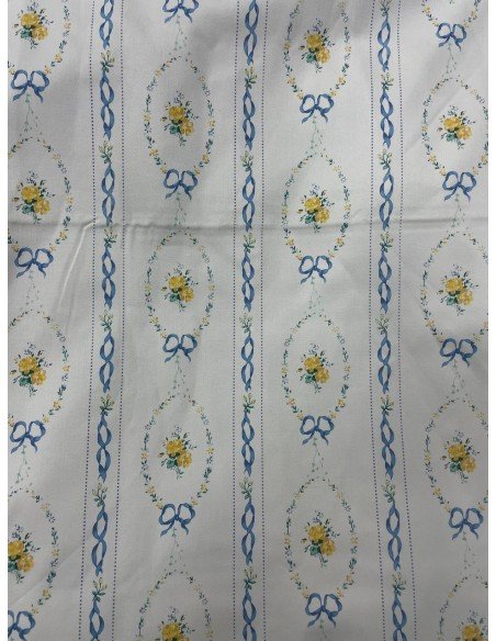 Scampolo Rasatello Cotone 2,50x1,40 Floreale Damascato