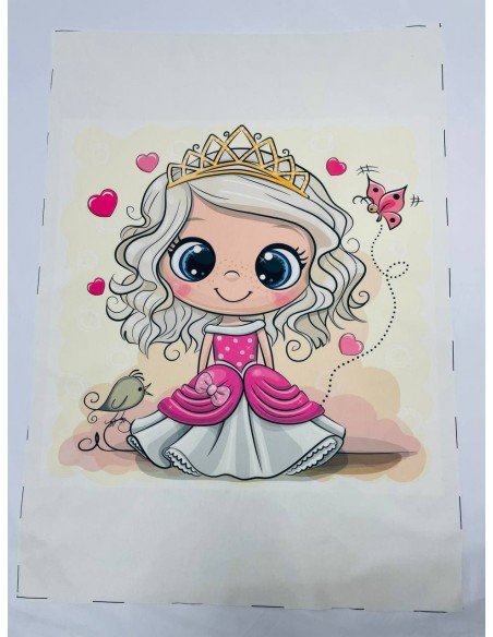 Pannello Cotone Principessa 100x140