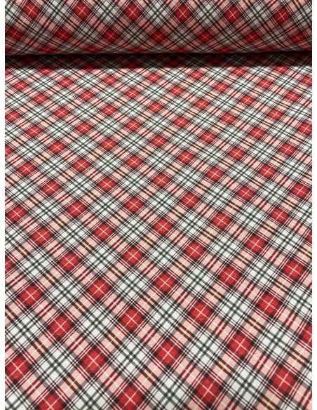 Panama Tartan Geometrico Natalizio