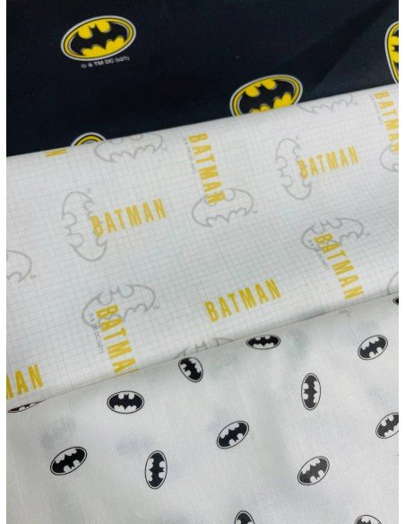 PACK BATMAN 3 PZ COTONE CM 50X70 SUPEREROI