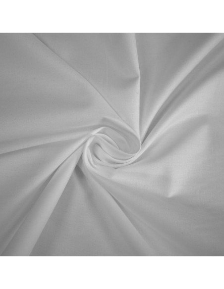 Scampolo Cotone Tinta Unita Bianco