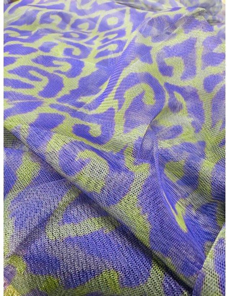 Tulle Animalier Maculato Bicolore