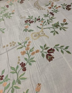 Scampolo Tessuto Cotone Damascato Jacquard 250X140