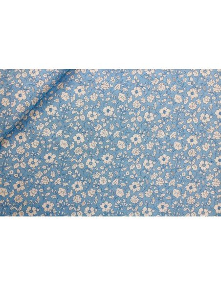 Scampolo COTONE Percalle Fiorellini 0,60x1,40