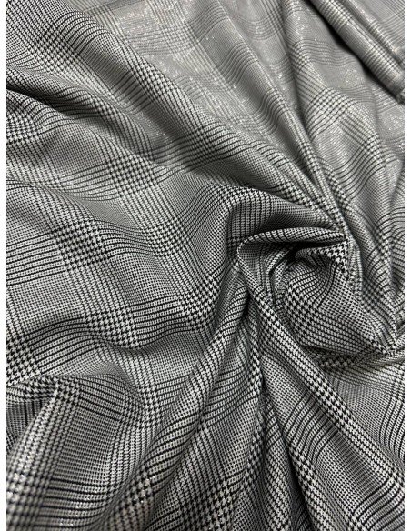 Tartan Lanetta pied de poule glitter