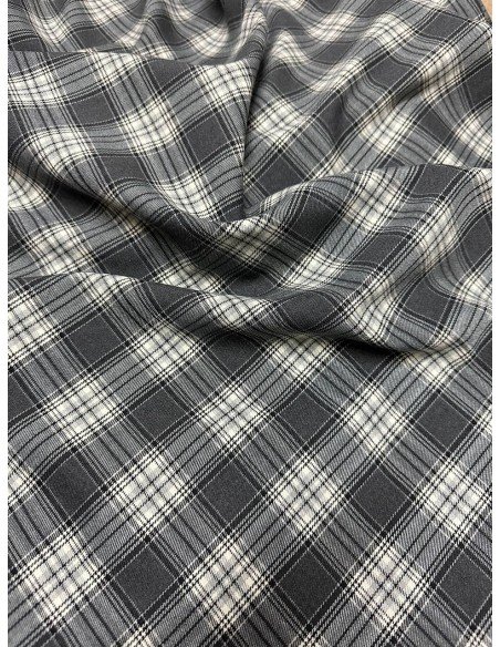 Tartan Scozzese Quadretto Grigio