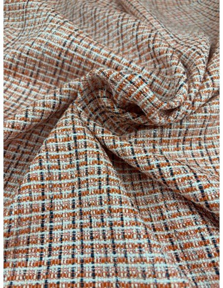 Tweed Bouclè Tipologia Chanel laurent Arancio