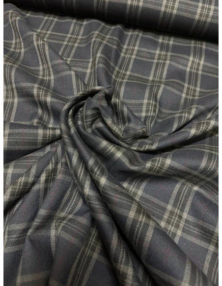Tartan Scozzese Quadrone Blu