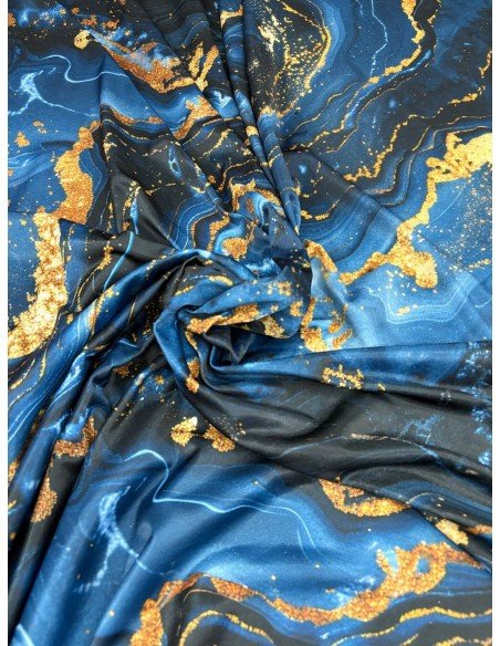 Scampolo Maglina Bielastica Barocco Astratta 2,00x1,50