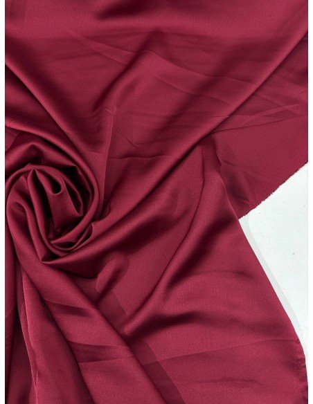 Satin Raso Manoseta Bordeaux SOTTOPREZZO