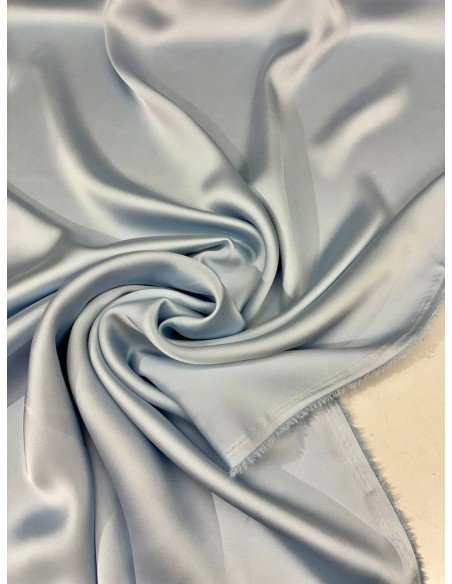 Satin Raso Manoseta Celeste cielo SOTTOPREZZO