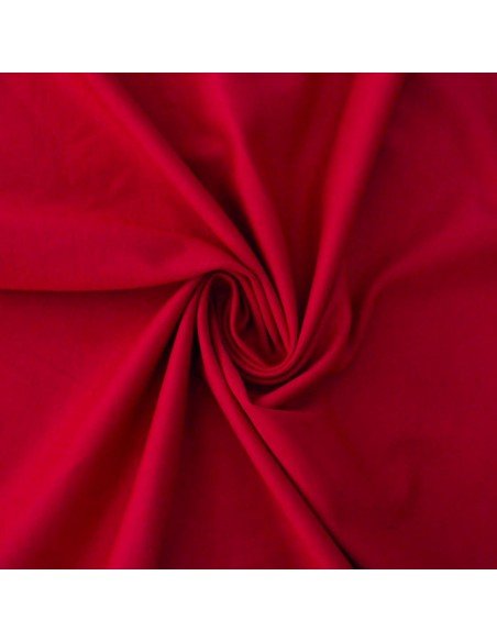 Tessuto Punto Milano Rosso