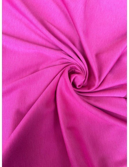 Tessuto Punto Milano Fucsia