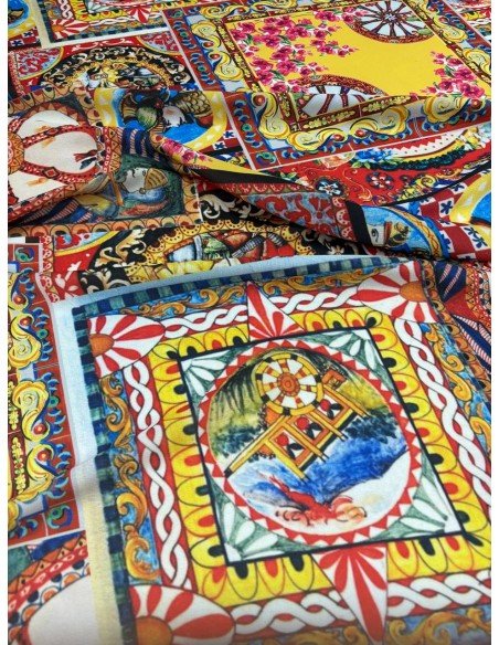 Satin Sicily Maiolica Sferracavallo Scampolo 3,00x1,50