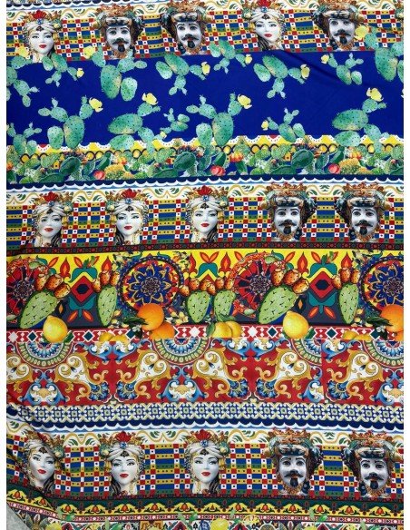 Satin Sicily MIX Scampolo 3,00x1,50