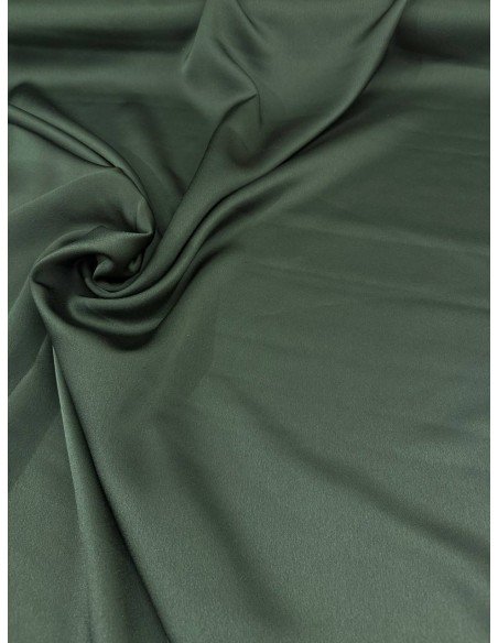 Satin Raso Manoseta Verde Bottiglia SOTTOPREZZO