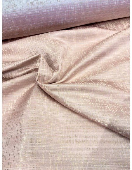 Tappezzeria Jacquard Budapest Lurex Rosa