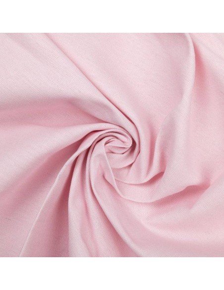 Cotone ALBA Popeline Rosa Chiaro Elastico