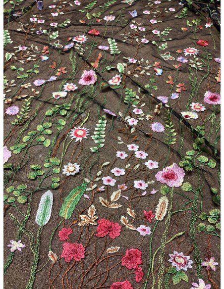 Tulle Elastico Fantasia Primavera