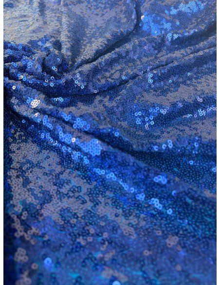 Pailettes Blu Cina