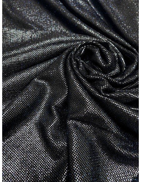 Maglia Disco Glitter Blu Scuro